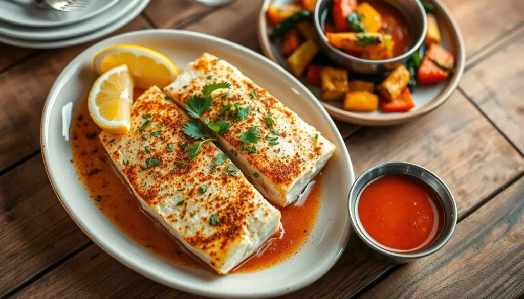 Baked Cod recipe with cajun spice